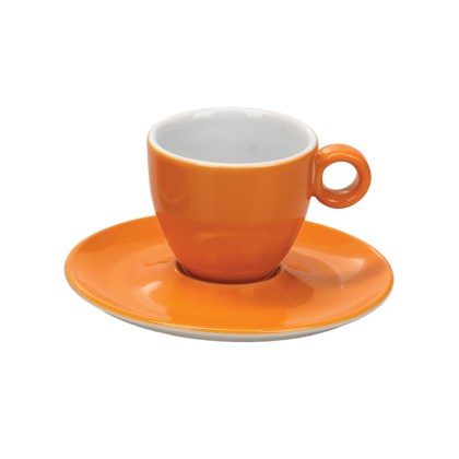 alfa-1119-27s6KK-0 ΠΙΑΤΟ ΚΑΦΕ ΠΟΡΤΟΚΑΛΙ Ø12.5 CM 6 ΤΕΜΑΧΙΑ