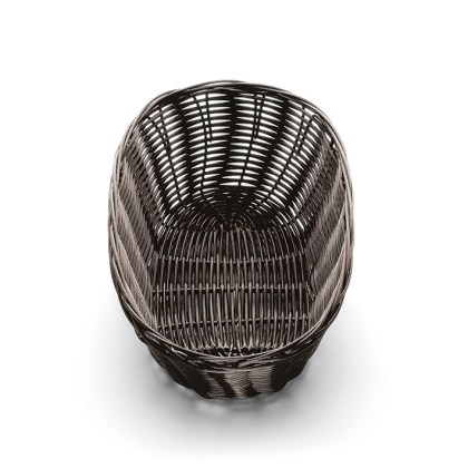 alfa-2121-02TAb8-0 ΨΩΜΙΕΡΑ ΟΒΑΛ POLYWICKER 23X16X6HCM