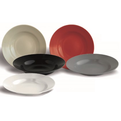 alfa-3632-0F3y0H-0 ΠΙΑΤΟ ΣΤΡΟΓΓΥΛΟ ΣΠΑΓΓΕΤΙ ΑΣΠΡΟ Ø29 CM 6 ΤΕΜΑΧΙΑ