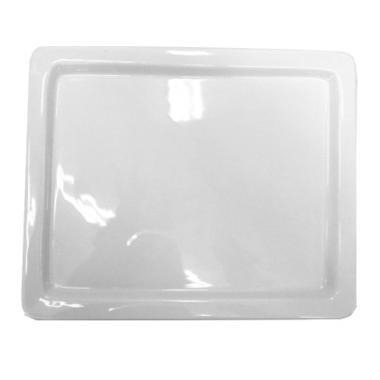alfa-3857-0vEP3R-0 ΠΙΑΤΕΛΑ ΛΕΥΚΗ ΡΗΧΗ 32X26CM 1 ΤΕΜΑΧΙΟ