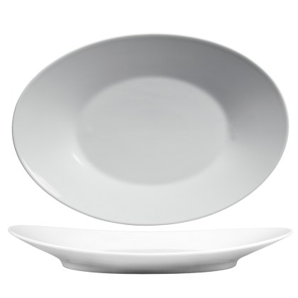 alfa-436-2onEWq-0 ΠΙΑΤΕΛΑ ΠΑΡΟΥΣΙΑΣΗΣ ΛΕΥΚΗ ΟΒΑΛ 33X24 CM 1 ΤΕΜΑΧΙΟ
