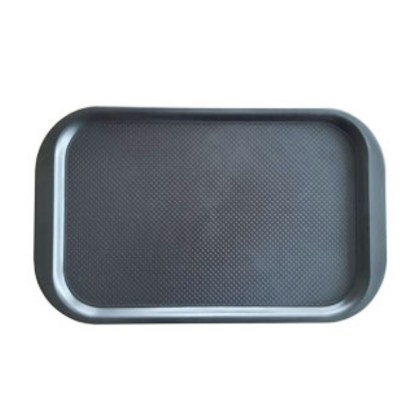 alfa-5858-1ELZoJ-0 ΔΙΣΚΟΣ FAST FOOD 63Χ39CM ΜΑΥΡΟΣ