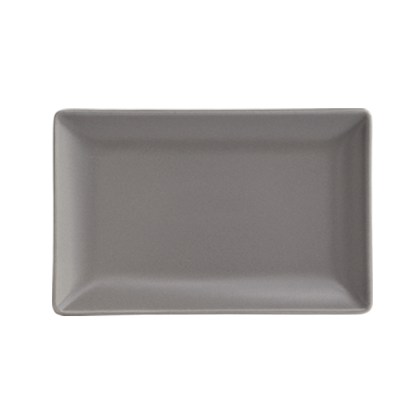 alfa-607-2Rg5er-0 ΠΙΑΤΕΛΑ ΠΑΡΑΛΛΗΛΟΓΡΑΜΜΗ ΓΚΡΙ ΜΑΤ 20X13 CM 12 ΤΕΜΑΧΙΑ