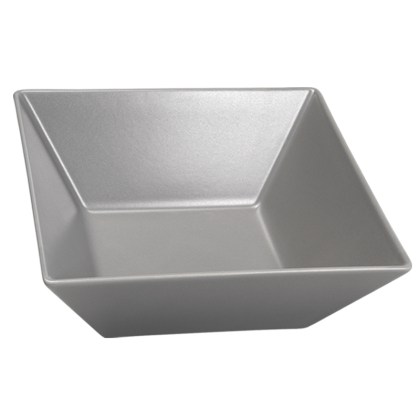 alfa-621-1JoEsM-0 ΣΑΛΑΤΙΕΡΑ ΤΕΤΡΑΓΩΝΗ ΓΚΡΙ ΜΑΤ 22X22 CM 6 ΤΕΜΑΧΙΑ