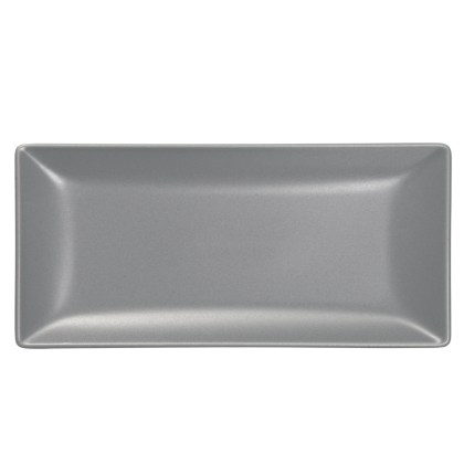 alfa-658-0u8uuN-0 ΠΙΑΤΕΛΑ ΠΑΡΑΛΛΗΛΟΓΡΑΜΜΗ ΓΚΡΙ ΜΑΤ 30X15 CM 6 ΤΕΜΑΧΙΑ