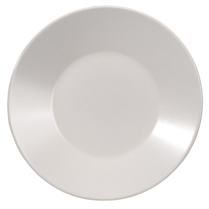 alfa-683-1zgmXb-0 ΠΙΑΤΟ ΣΤΡΟΓΓΥΛΟ ΛΕΥΚΟ ΜΑΤ Ø30.5 CM 6 ΤΕΜΑΧΙΑ