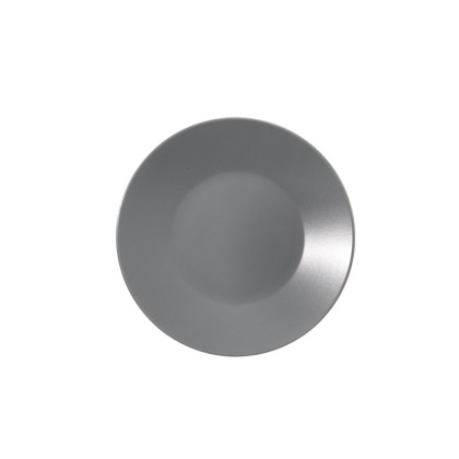 alfa-693-1xap5Y-0 ΠΙΑΤΟ ΣΤΡΟΓΓΥΛΟ ΓΚΡΙ ΜΑΤ Ø21 CM 6 ΤΕΜΑΧΙΑ