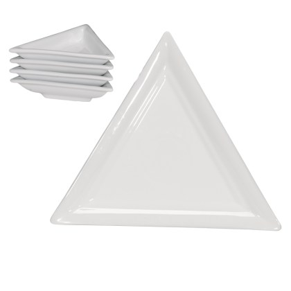 alfa-843-3n1YuO-0 ΠΙΑΤΕΛΑ ΤΡΙΓΩΝΗ 31 CM 12 ΤΕΜΑΧΙΑ