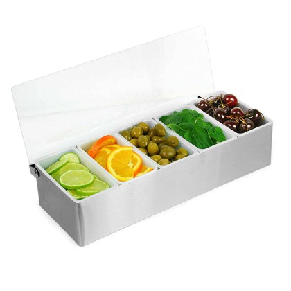 alfa-9015-4dD777-0 BAR ORGANIZER 5 ΘΕΣΕΩΝ ΑΝΟΞΕΙΔΩΤΟ